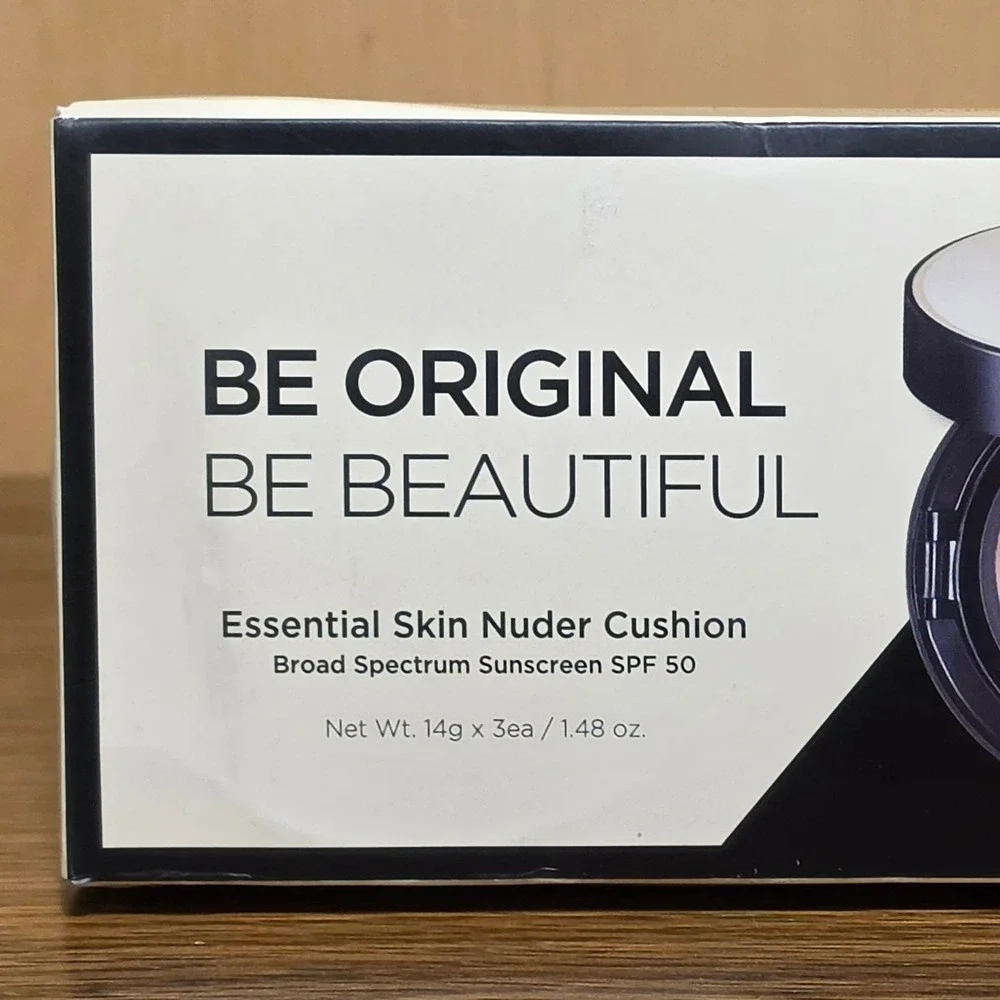 JUNGSAEMMOOL Essential Skin Nuder Cushion 19 Light Bundle 3x14g SPF50 NEW